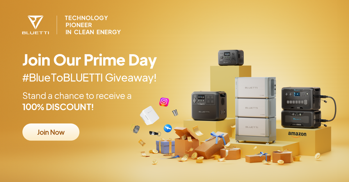 BLUETTI Unveils Unprecedented Deals for Prime Day 2024