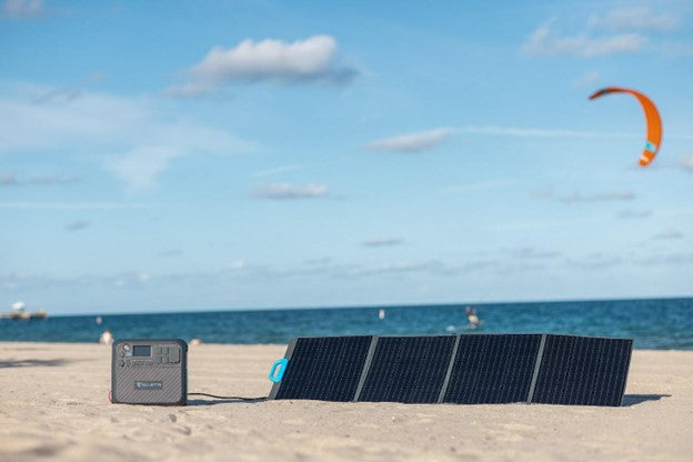 Portable Solar Panels and Solar Generators for the beach