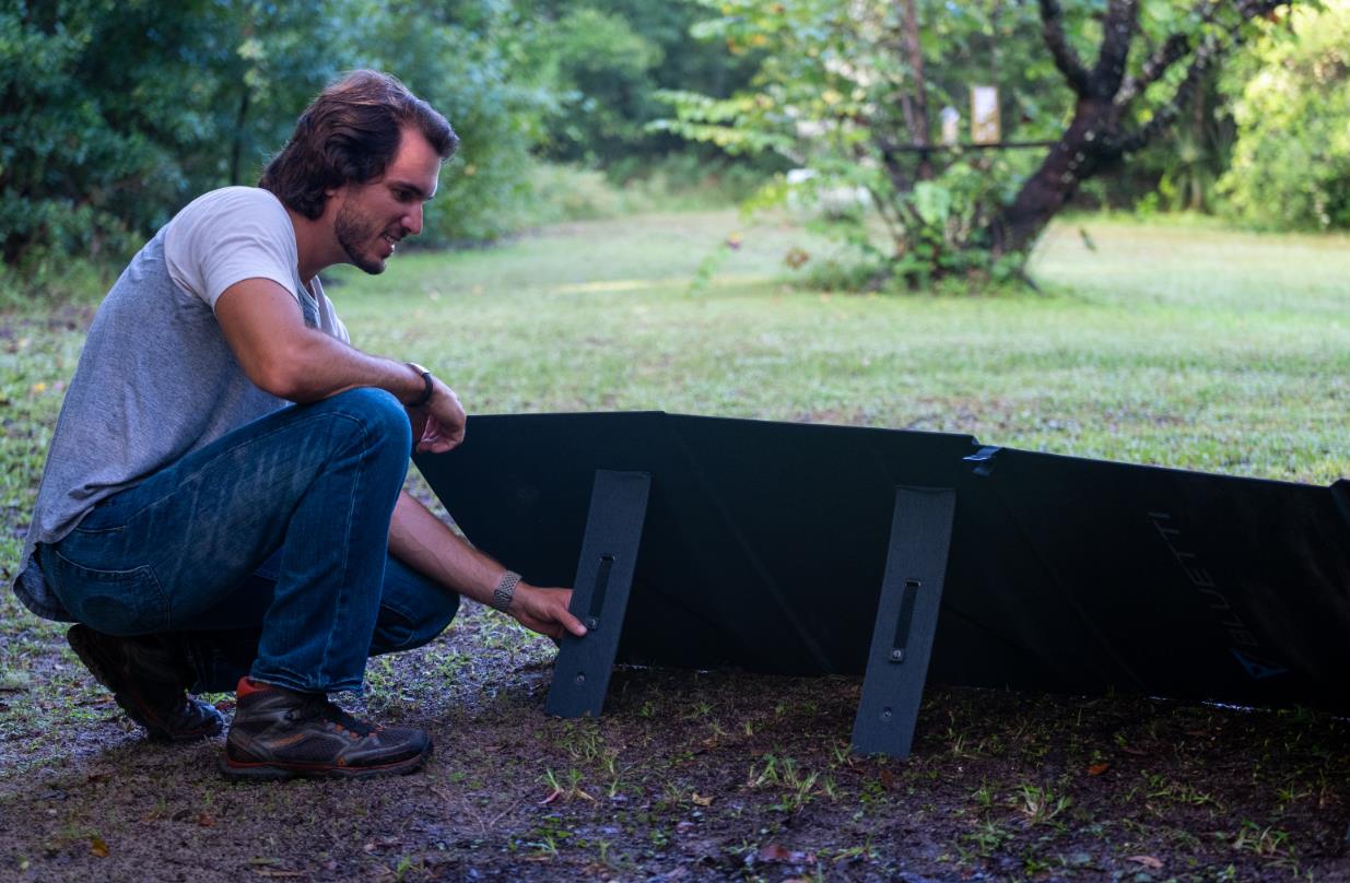 Portable Solar Panel System Output