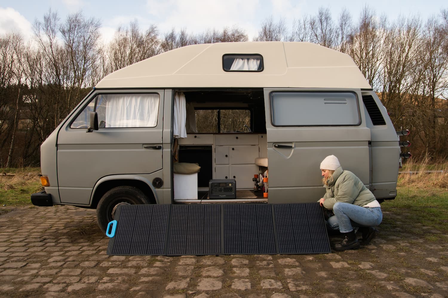 portable solar panels for rvs and travel trailers