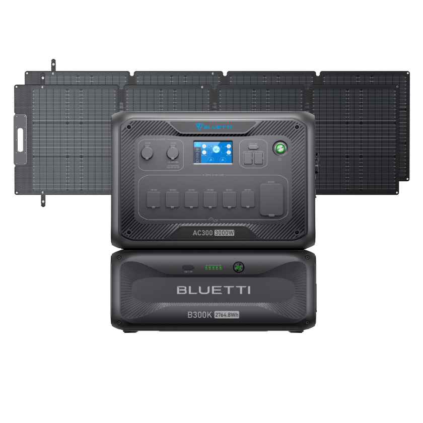 BLUETTI AC500+2*B300K (Free P090D-P150D Cable) | Home Battery Backup